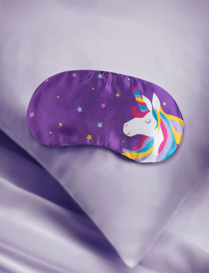 Cooling Eye Mask Purple Unicorn | Size: 1 unit By Smytten