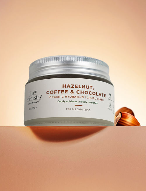 Hazelnut, Coffee & Chocolate Hydrating Face Scrub