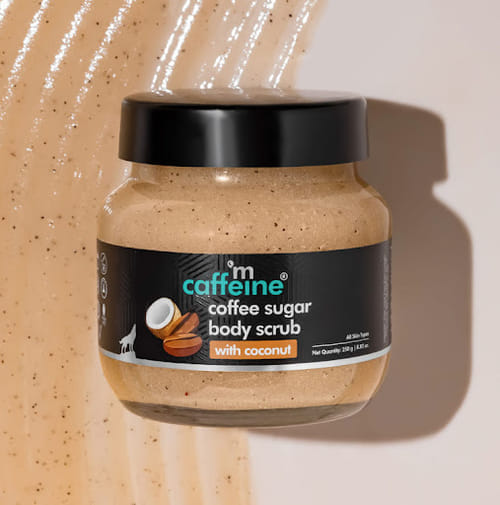 Coffee Sugar Body Scrub With Coconut For Even-Toned Skin