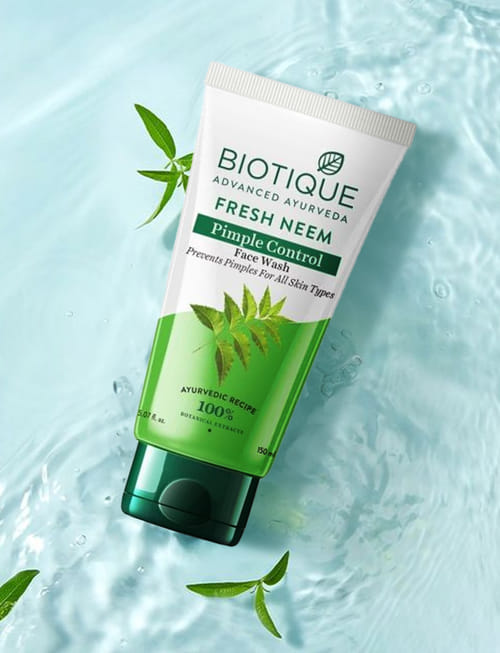 Fresh Neem Pimple Control Face Wash