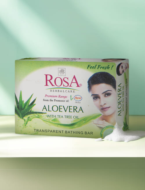 Aloevera Soap With Tea Tree Oil