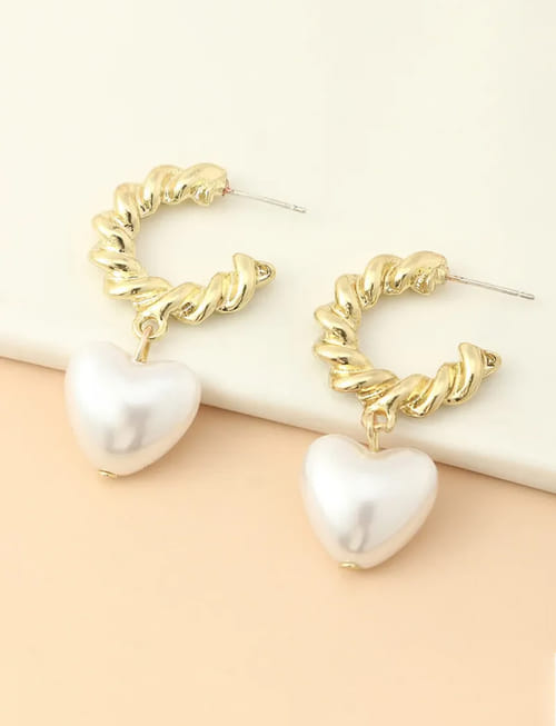 Delight Heart Earrings