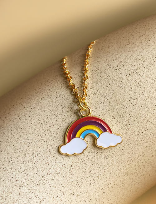 Rainbow Neck Charm