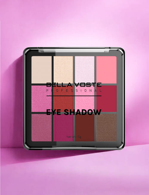 12-In-1 Professional Mesmerizing Colors Eyeshadow Palette - BVES105 12-In-1 Professional Mesmerizing Colors Eyeshadow Palette - BVES105
