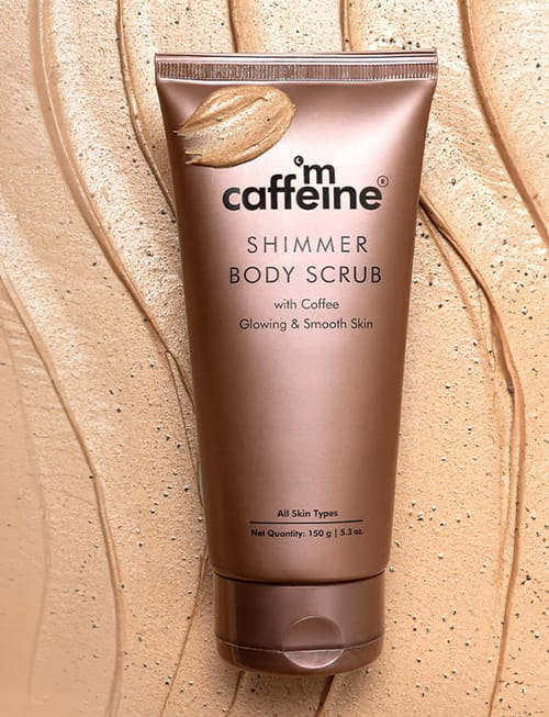 Shimmer Body Scrub With Coffee For Smooth & Glowing Skin