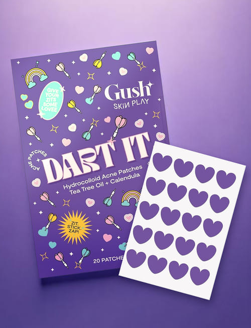 Dart It Hydrocolloid Pimple Patches - Purple Heart