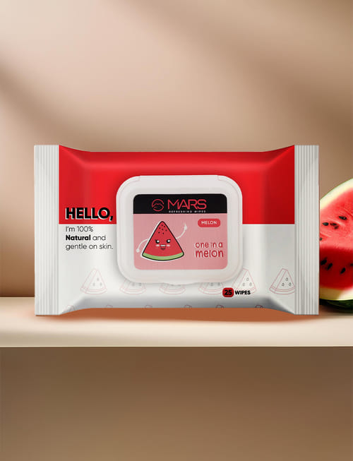Natural Wet Wipes - Melon