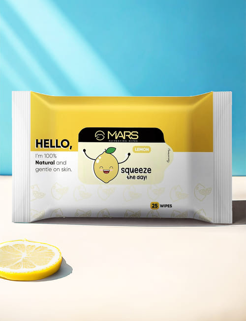 Natural Wet Wipes - Lemon