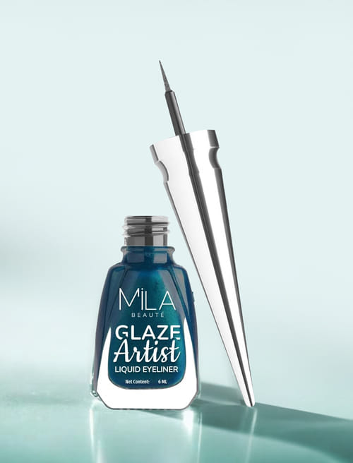 Glaze Artist Liquid Eyeliner Waterproof & Smudge-proof Quick Drying - 003 Infinite Green Glaze Artist Liquid Eyeliner Waterproof & Smudge-proof Quick Drying - 003 Infinite Green