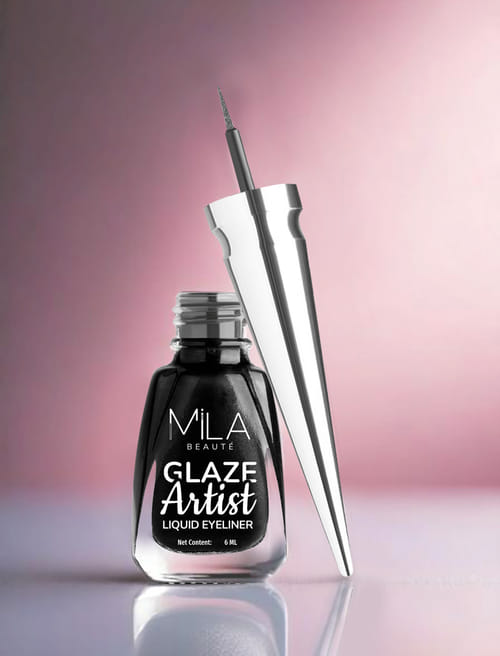 Glaze Artist Liquid Eyeliner Waterproof & Smudge-proof Quick Drying - Infinite Black Glaze Artist Liquid Eyeliner Waterproof & Smudge-proof Quick Drying - Infinite Black