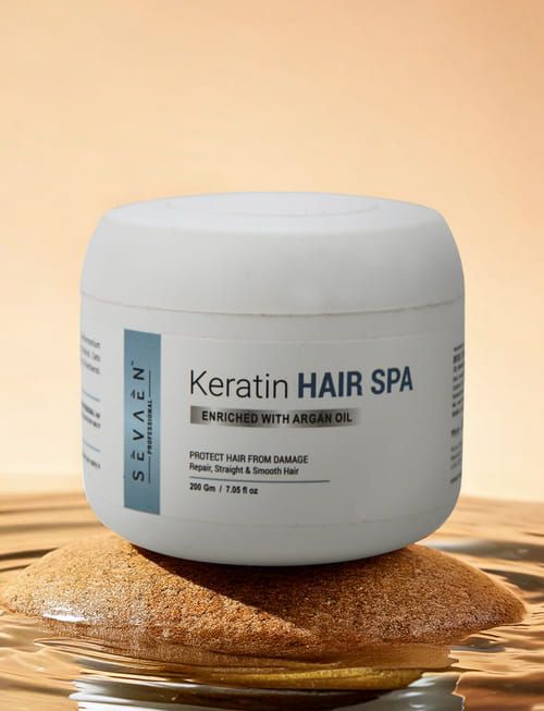 Keratin Hair Spa Enriched With Argan Oil