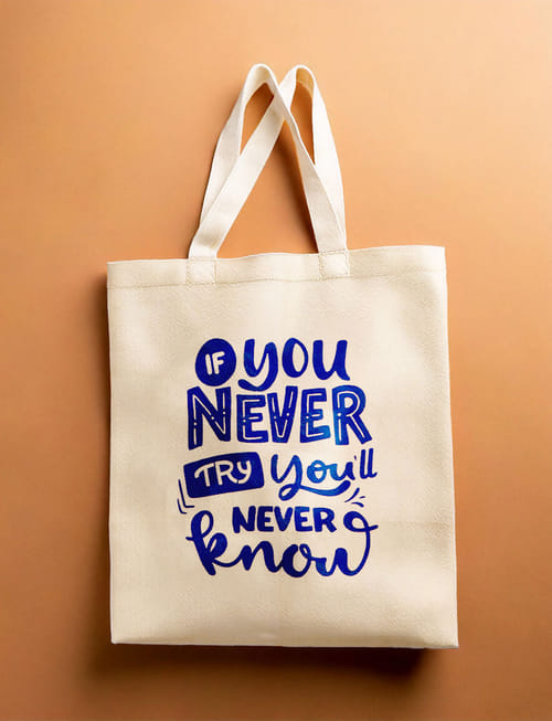 Must Try Tote Bag