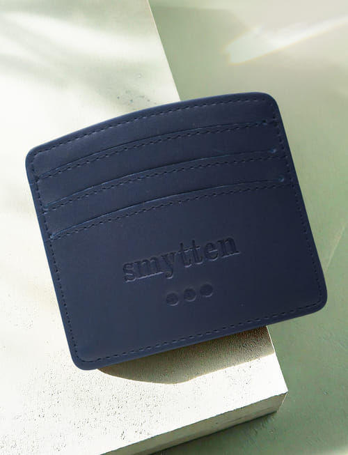 Blue Card Holder
