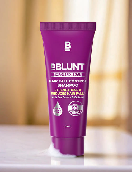 Hair Fall Control Shampoo With Pea Protein & Caffeine For Stronger Hair