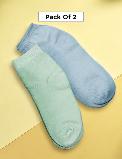 Pair Of Socks (Grey And Green)