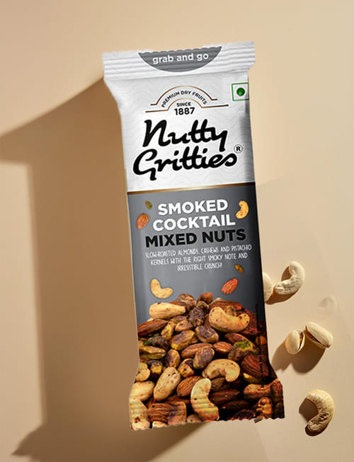 Smoked Cocktail Mixed Nuts