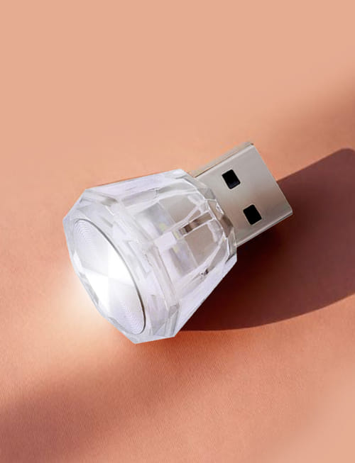Diamond Shape USB Light