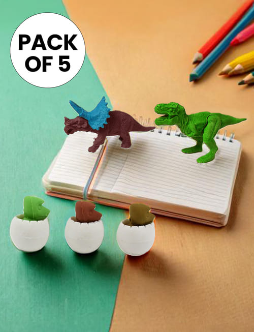 Eraser Set - Dinosaur