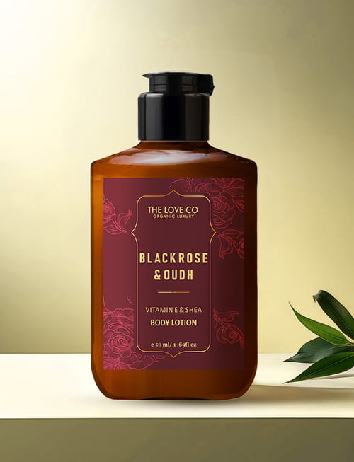 Black Rose & Oudh Body Lotion