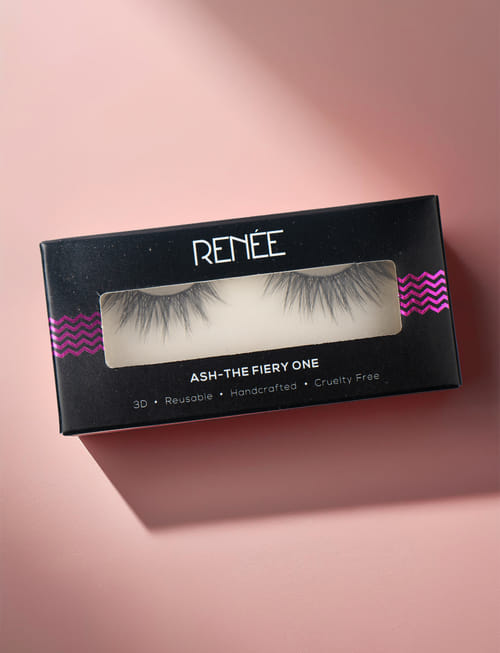 3D False Eyelashes Ash - The Fiery One