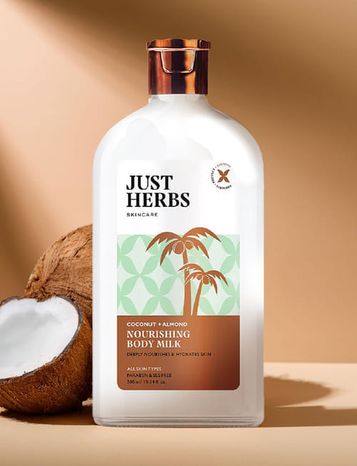 Coconut + Almond Nourishing Body Milk Coconut + Almond Nourishing Body Milk
