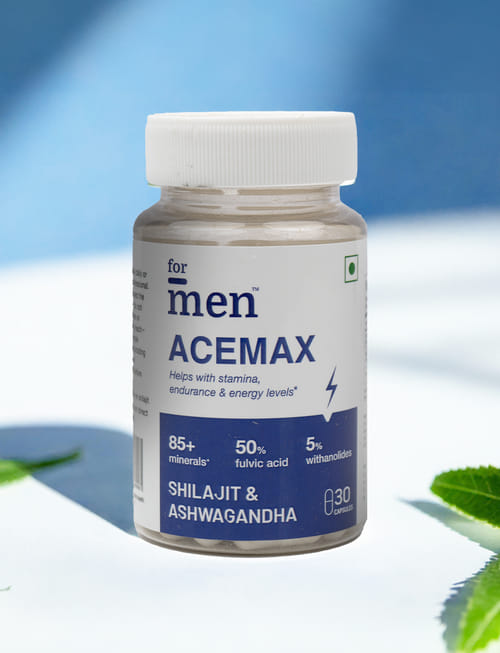 Acemax Shilajit And Ashwagandha Capsules For Men