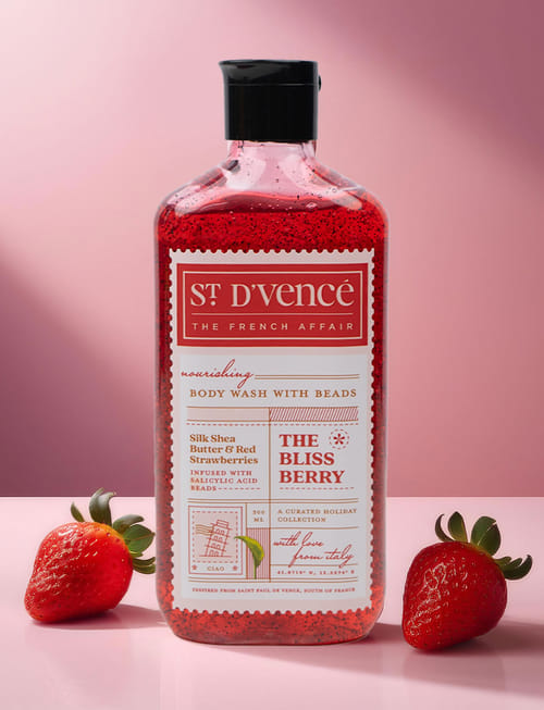 The Bliss Berry Body Wash With Salicylic Acid Beads