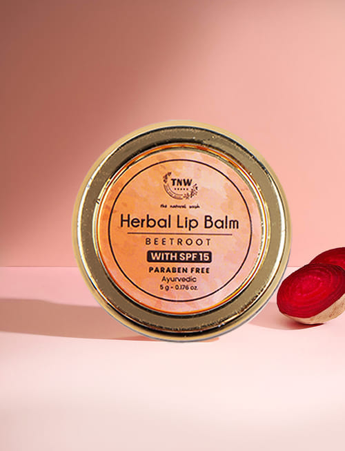 Herbal Lip Balm - Beetroot