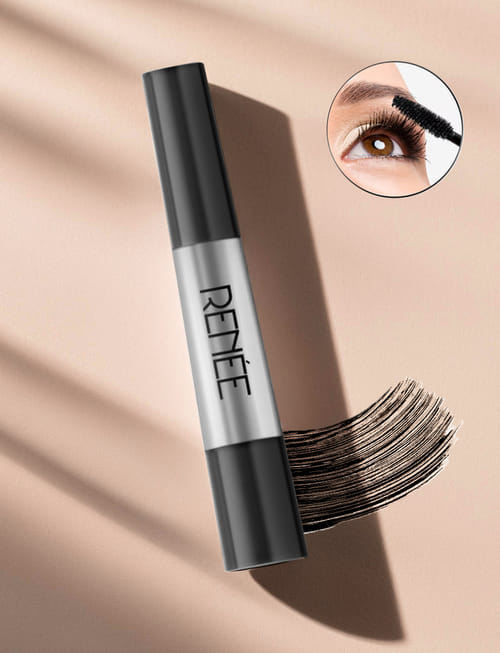 Full Volume 2-in-1 Mascara With Primer