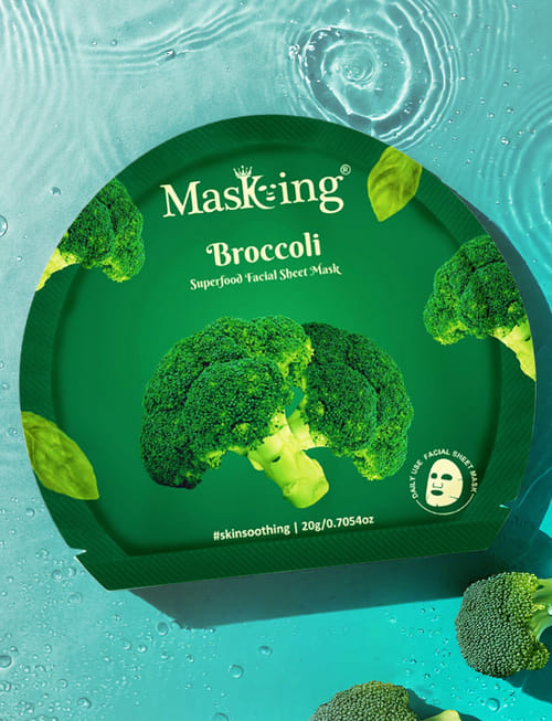 Superfood Broccoli Facial Sheet Mask
