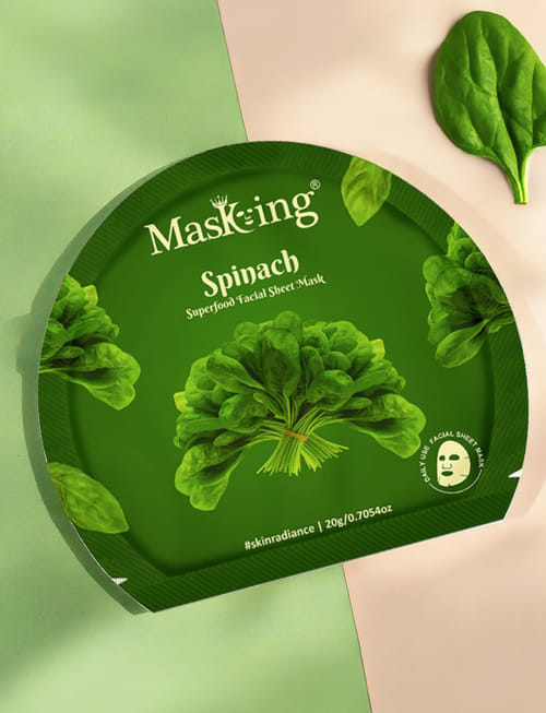 Superfood Spinach Facial Sheet Mask