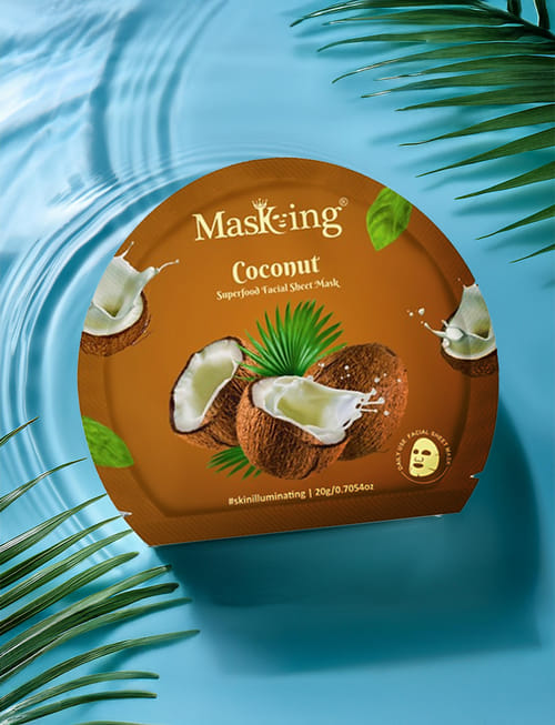 Superfood Coconut Facial Sheet Mask Superfood Coconut Facial Sheet Mask