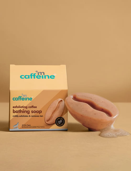 Exfoliating Tan Removal Soap With Coffee, Almond Milk & Caramel