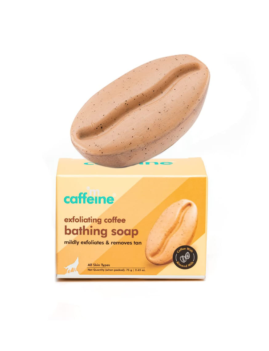 Exfoliating Tan Removal Soap With Coffee, Almond Milk & Caramel – thumbnail 2