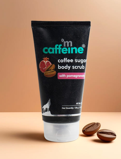 Coffee Sugar Body Scrub With Pomegranate