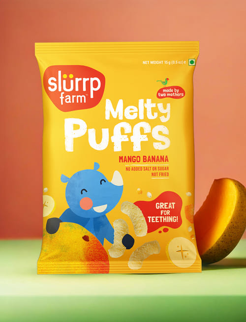 Melty Puffs - Mango, Banana