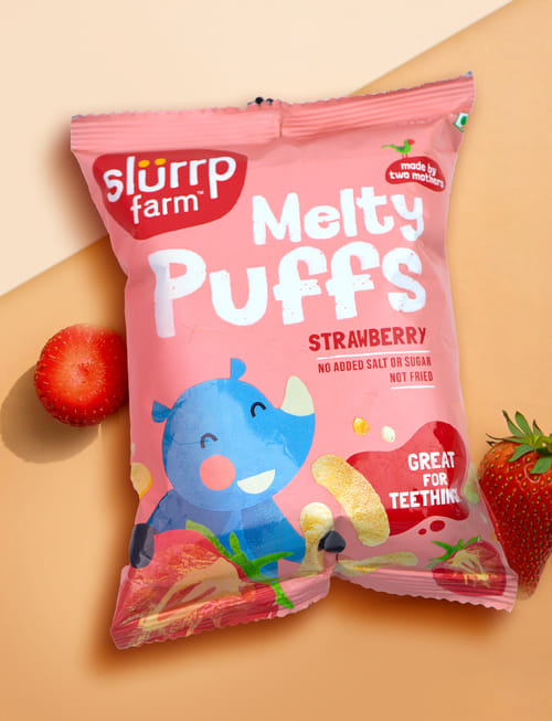Melty Puffs - Strawberry