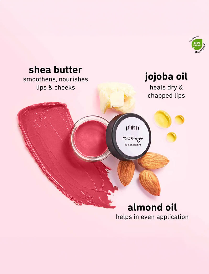 Touch-N-Go Lip & Cheek Tint - Blazin' Pink – thumbnail 2