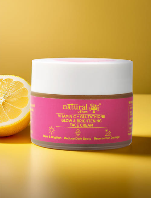 Vitamin C + Glutathione Glow & Brightening Face Cream
