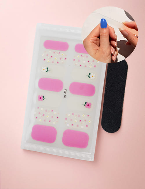 Nail Art Wraps - Pastel Petals