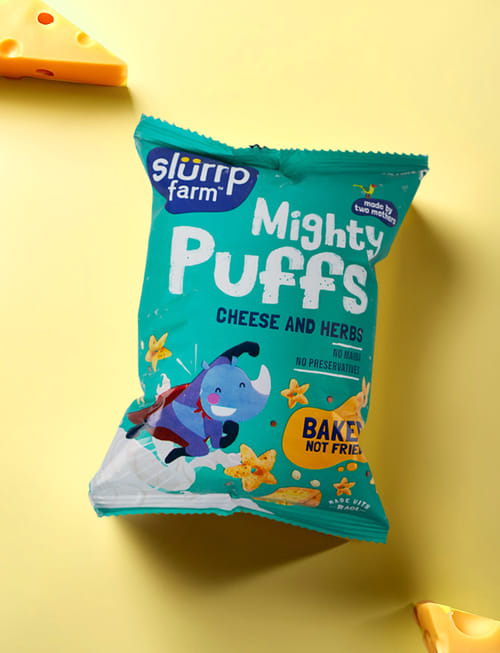 Mighty Puffs - Cheese And Herbs Mighty Puffs - Cheese And Herbs