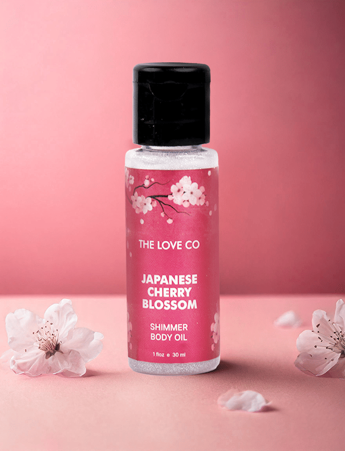 Japanese Cherry Blossom Shimmer Body Oil