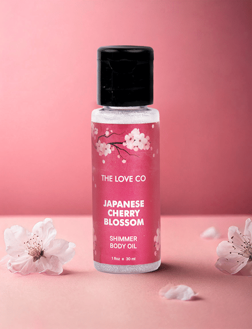 Japanese Cherry Blossom Shimmer Body Oil