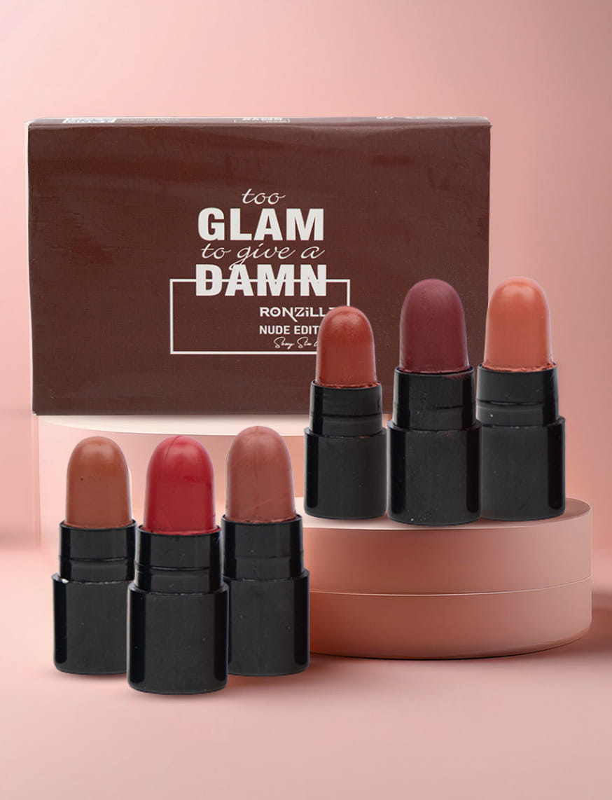 Pocket Mini Bullet Lipstick Nude Edition