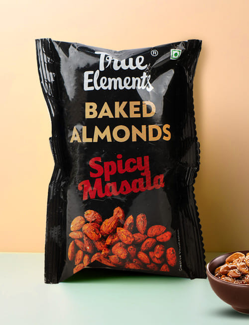 Baked Almonds: Spicy Masala