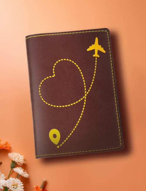 Passport Cover - Brown