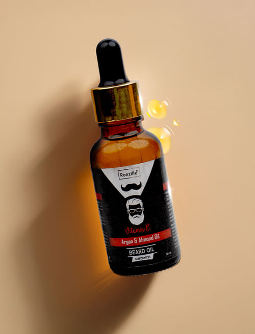 Beard Growth Oil With Argan & Almond Oil