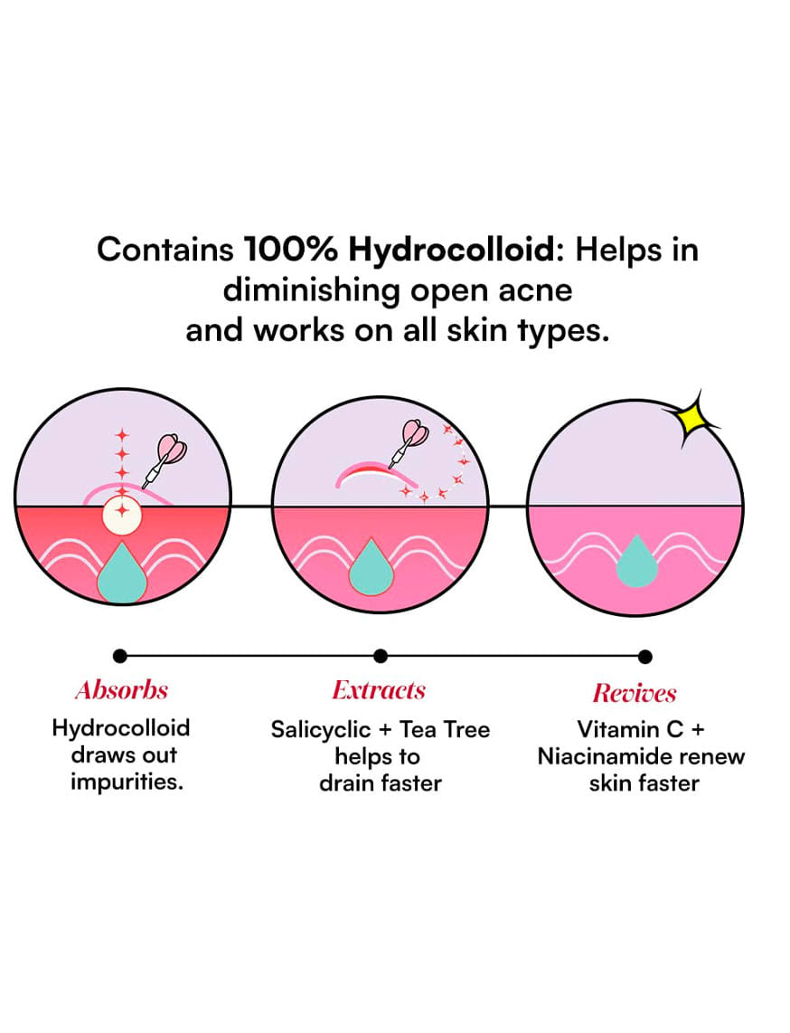 Dart It Hydrocolloid Pimple Patches - Super Star – thumbnail 3