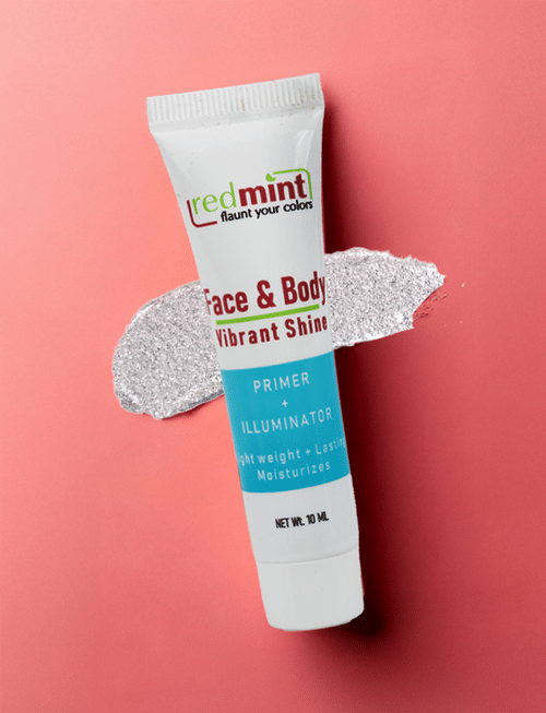 Face & Body Vibrant Shine Primer + Illuminator - Silver