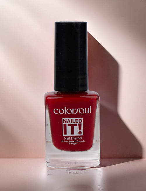 Nailed It Nail Enamel - P01 Glam Red
